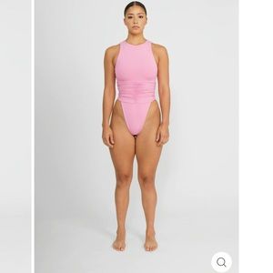 Riot swim Jace One-Piece Moderate Coverage Bubblegum